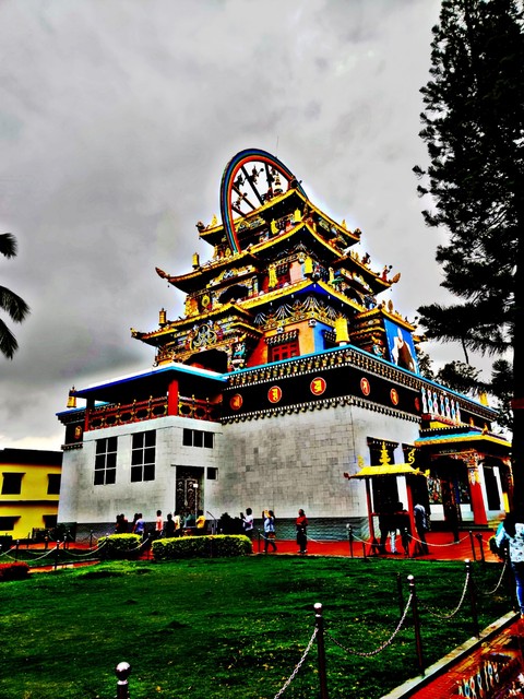 Golden temple Coorg