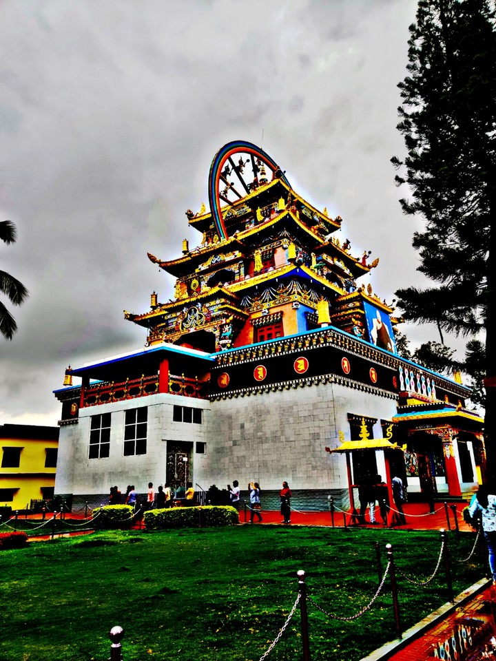 Golden temple Coorg
