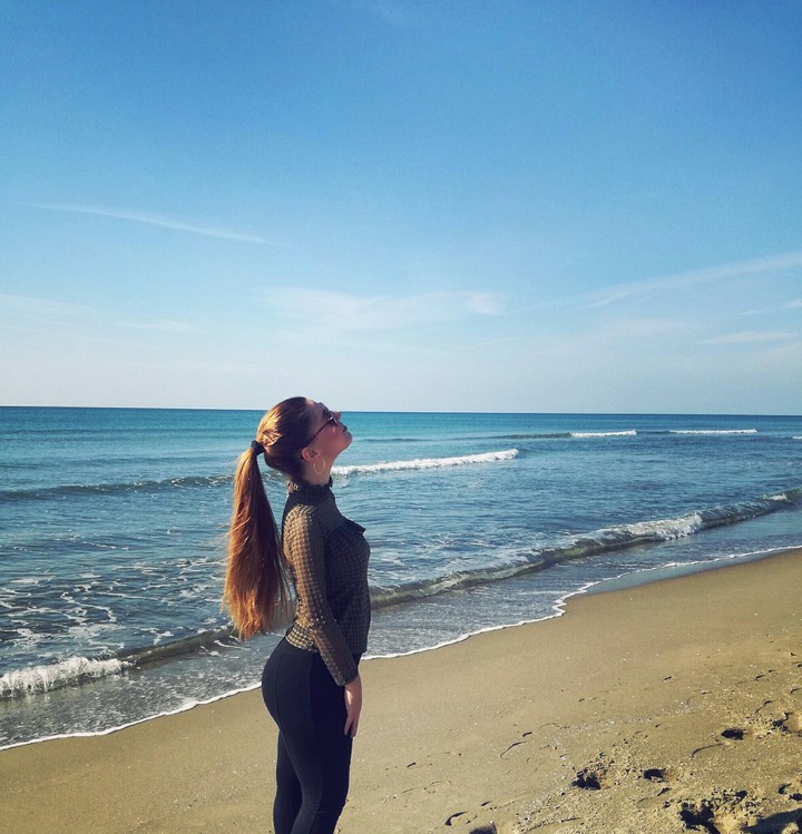 Sea & One Girl