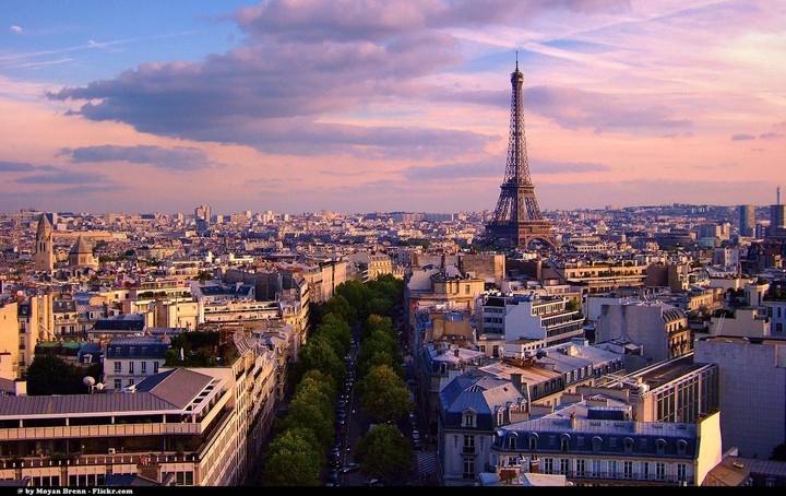 Paris France Eiffel
