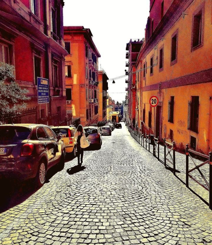 Walking down #naples