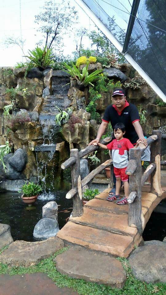 with my son ...