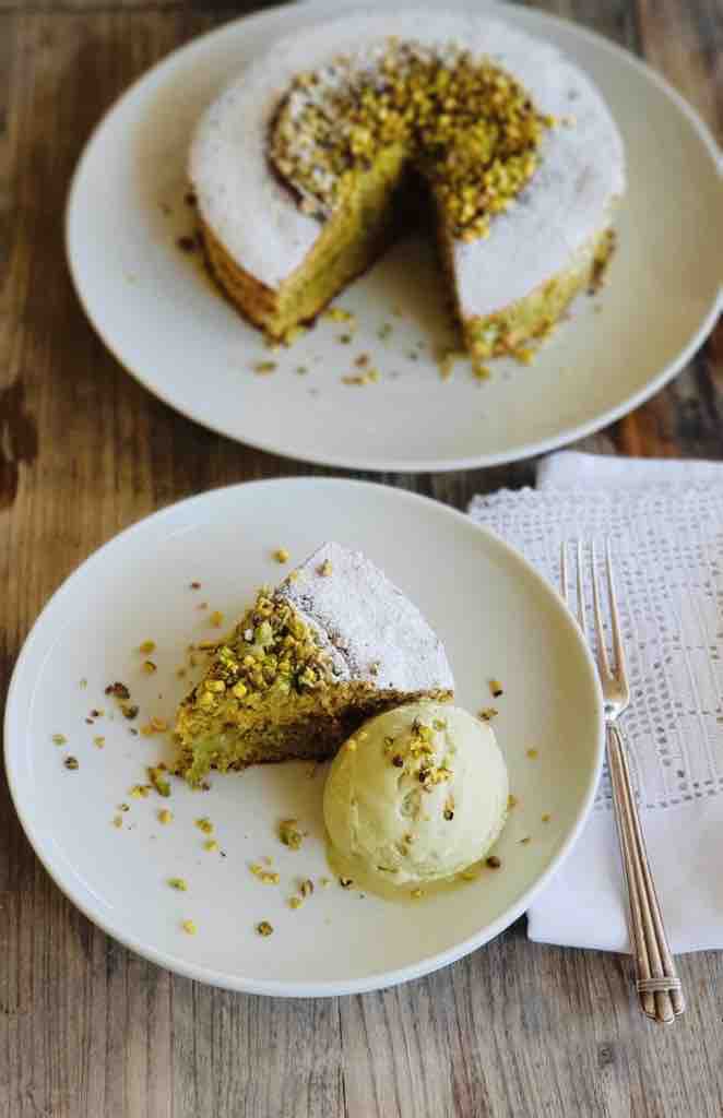 Torta al pistacchio
