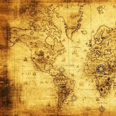 Maps Wall Vintage