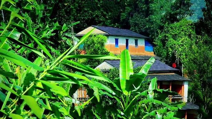 nepali village house