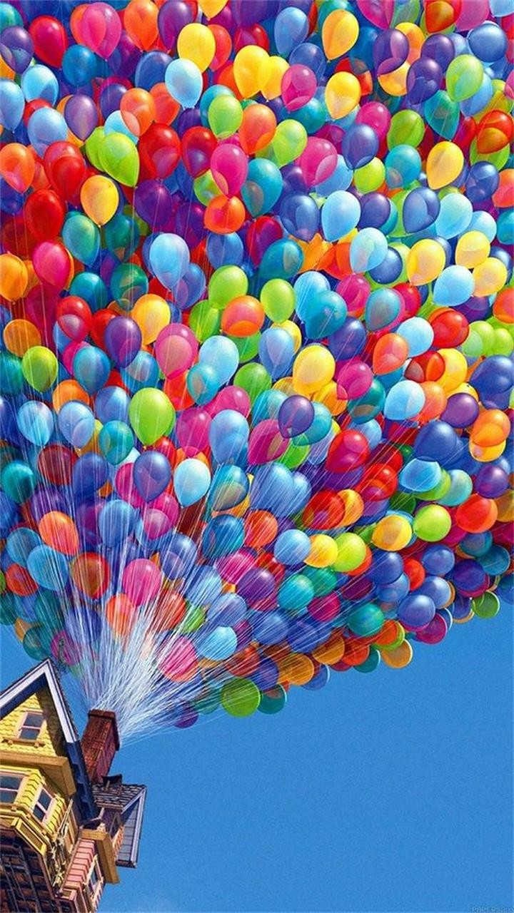 Colourful Balloons (Up)