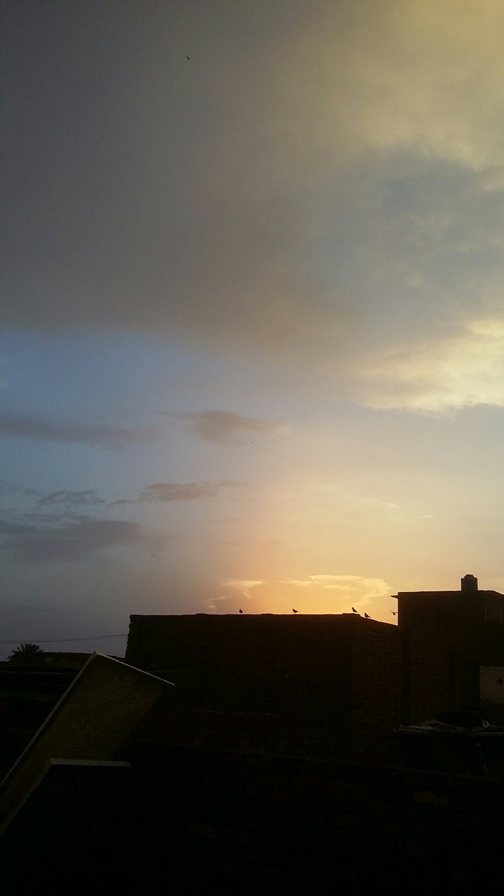 sunset.