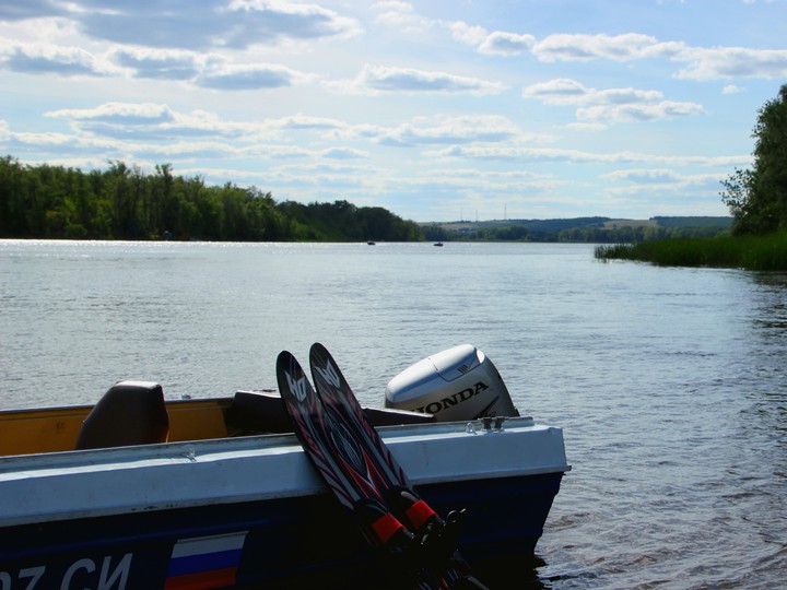 Rest on the river Volga