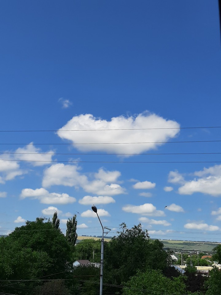 небо
