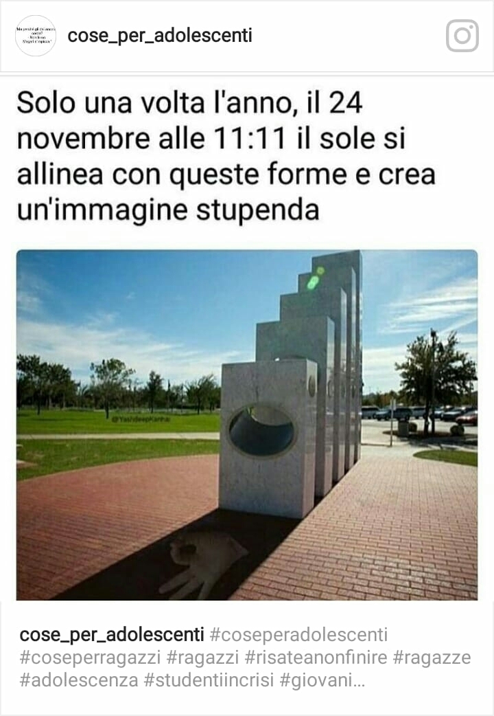 Cose che succedono 1 volta all' anno