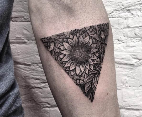 tatto girassol