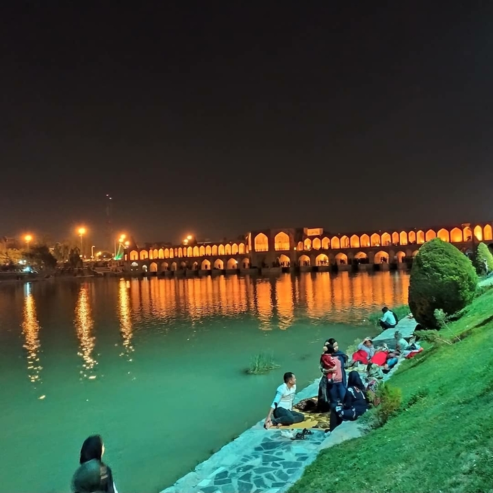 اصفهان پل خاجو iran isfahan