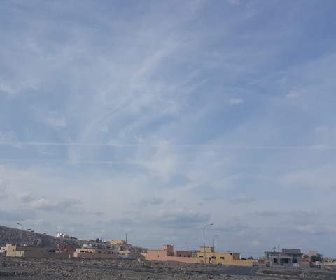 sky of bukha - oman