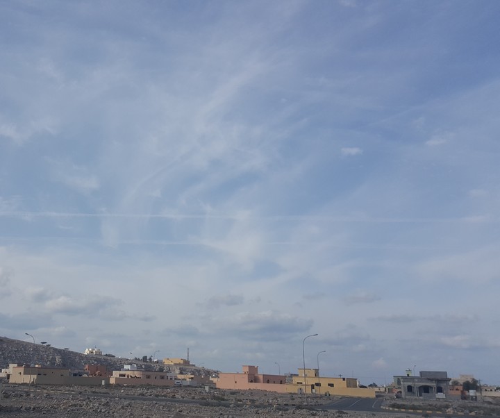 sky of bukha - oman
