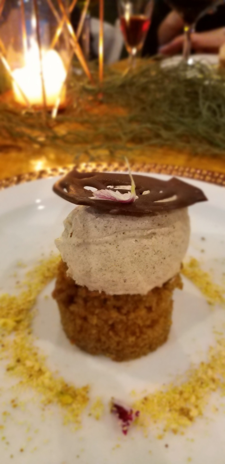 Spicy Pumpkin with cinnamon ice-cream
