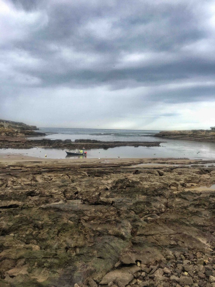 low tide