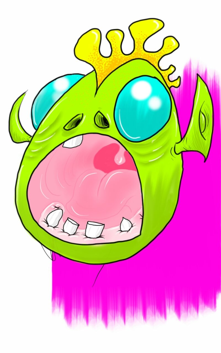 Green fishman