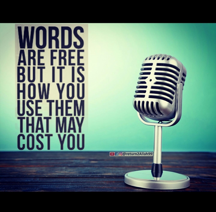 Words may cost you