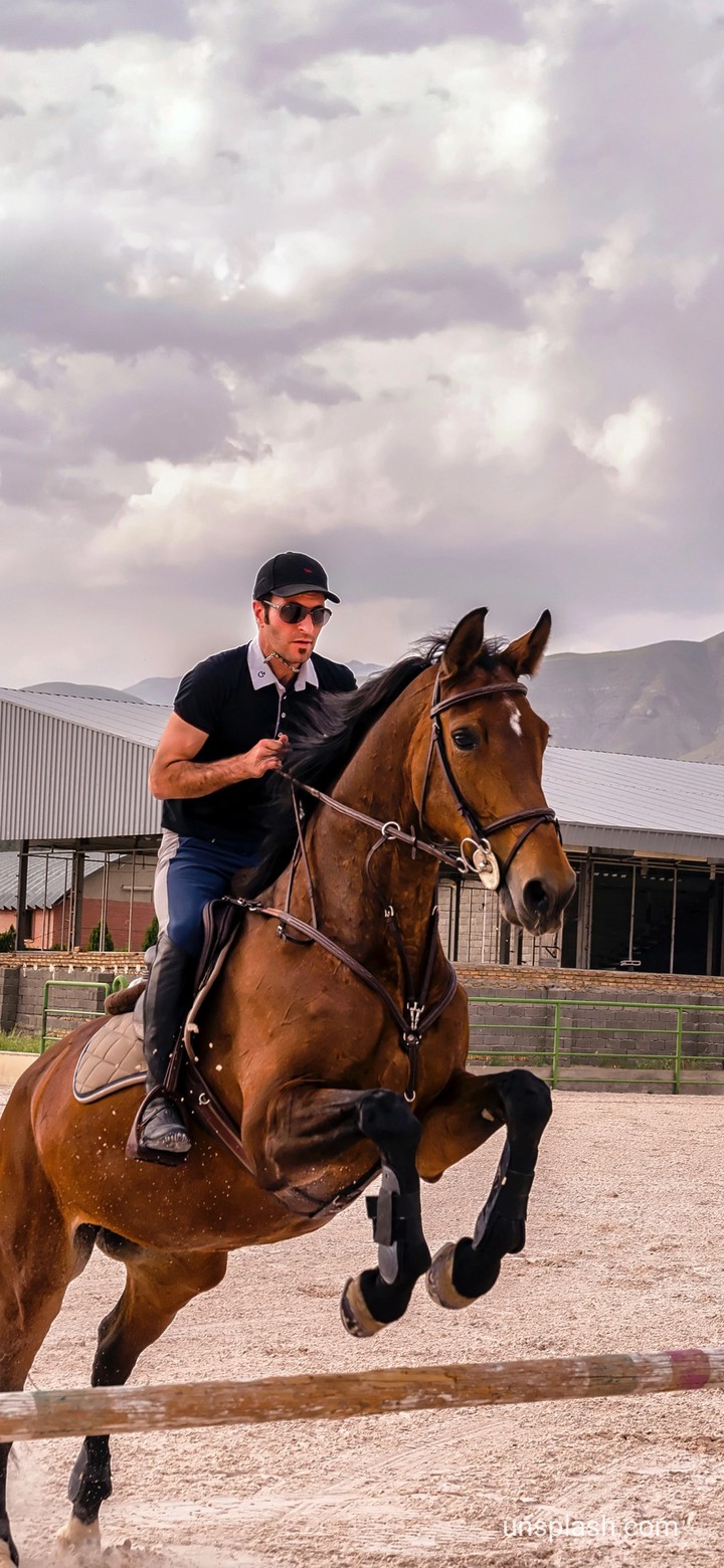 horse riding