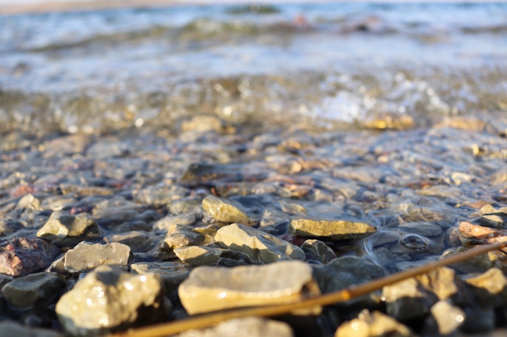 stoned beach