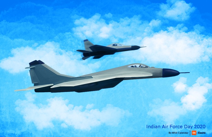 Indian Air force day.....