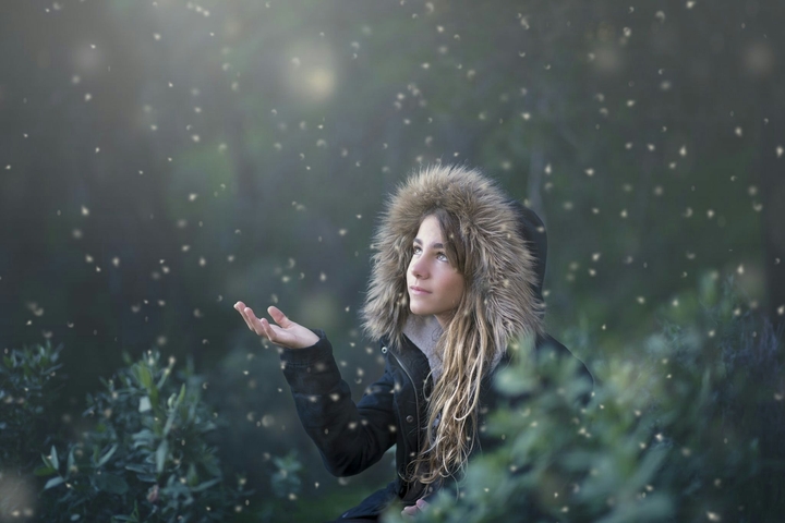 snow rain