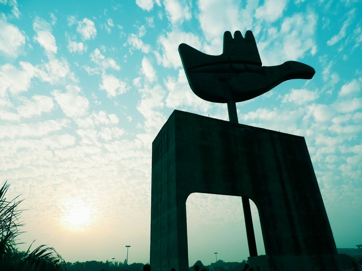 open hand monument
