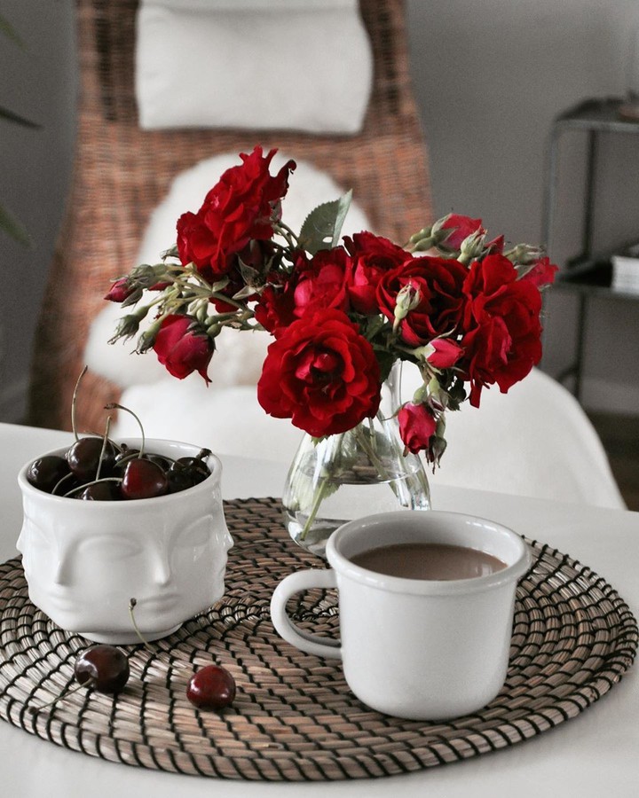 Rose. Cherry. Coffee.