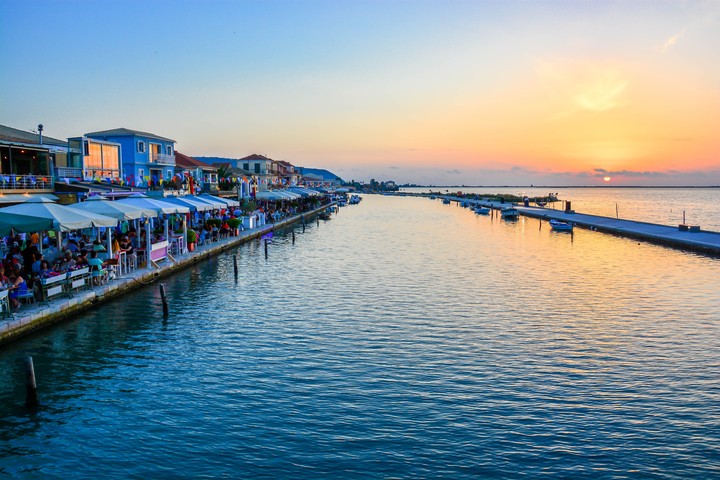 Colorful sunset