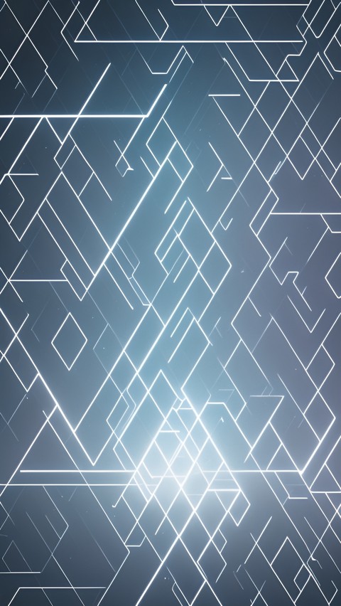 白色, Lines壁纸