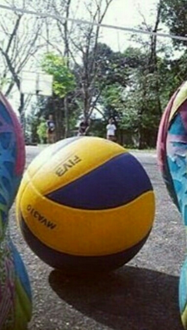 happy with volleyballck*
