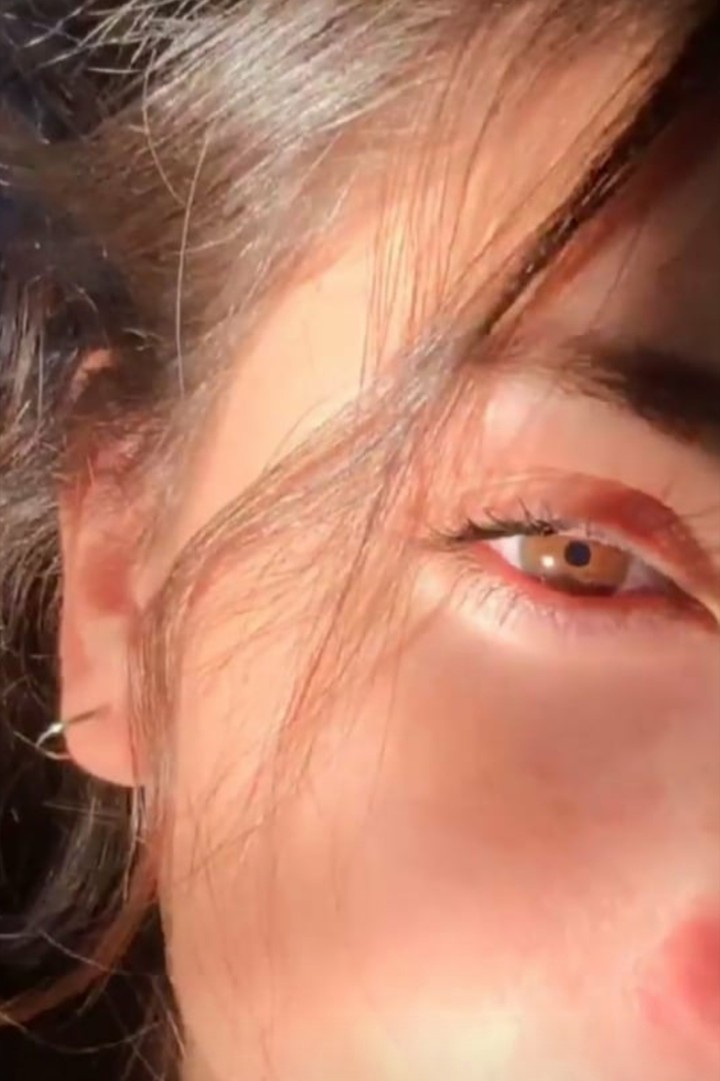 sun and brown eyes ??