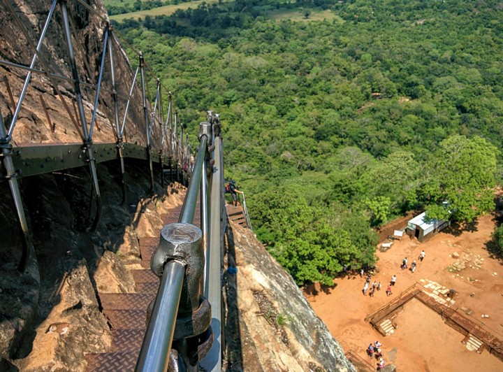 Descent from the mountain