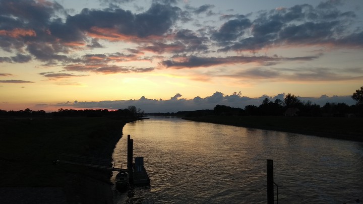 Am Havel-Wehr bei Gnevsdorf