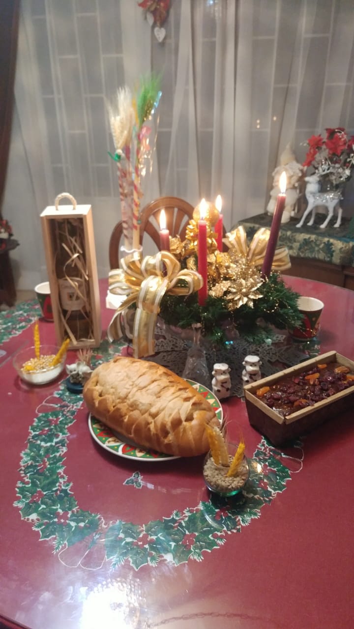 a welcome family for Christmas
