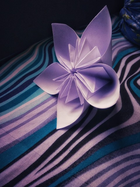 Origami flower