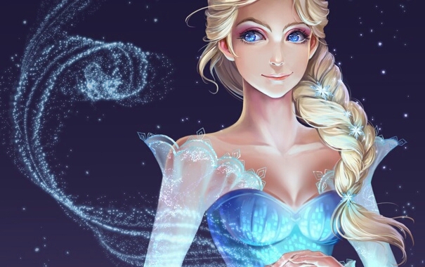 Queen Elsa frozen