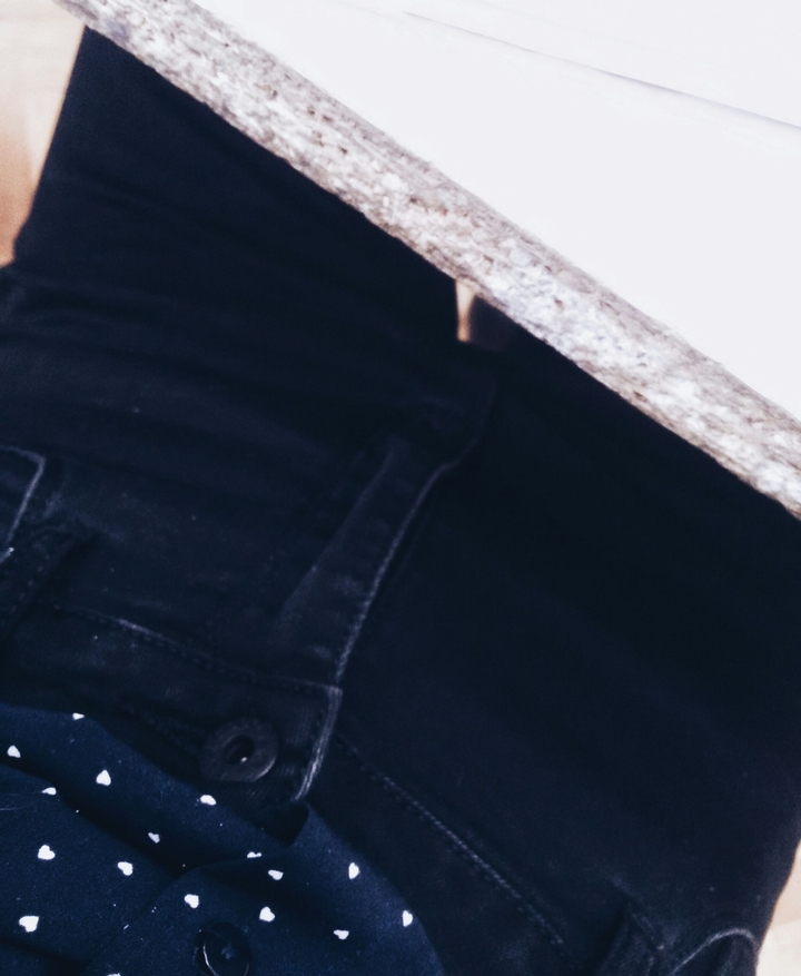 black jeans