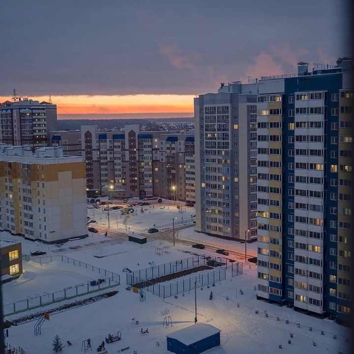 зима