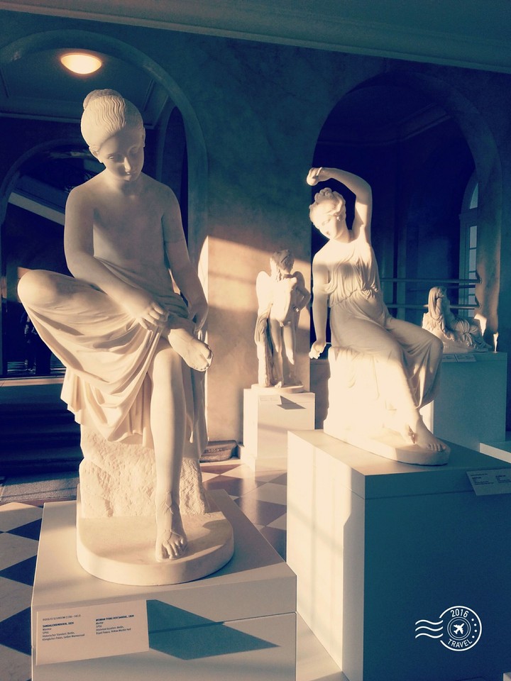 La grâce des sculptures du Château de Charlottenbourg