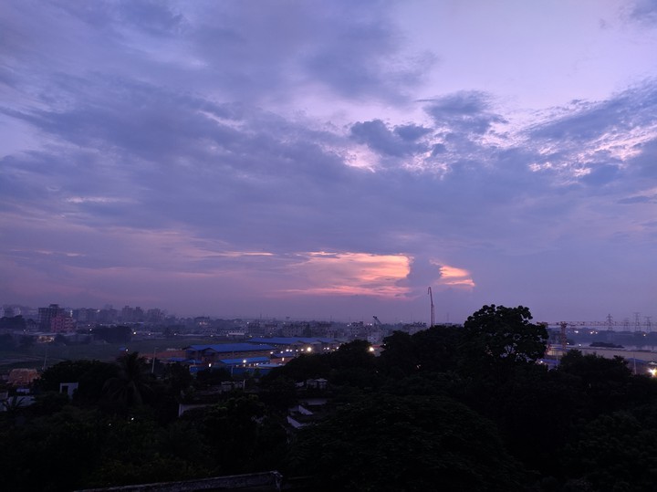 Sunset in Mirpur