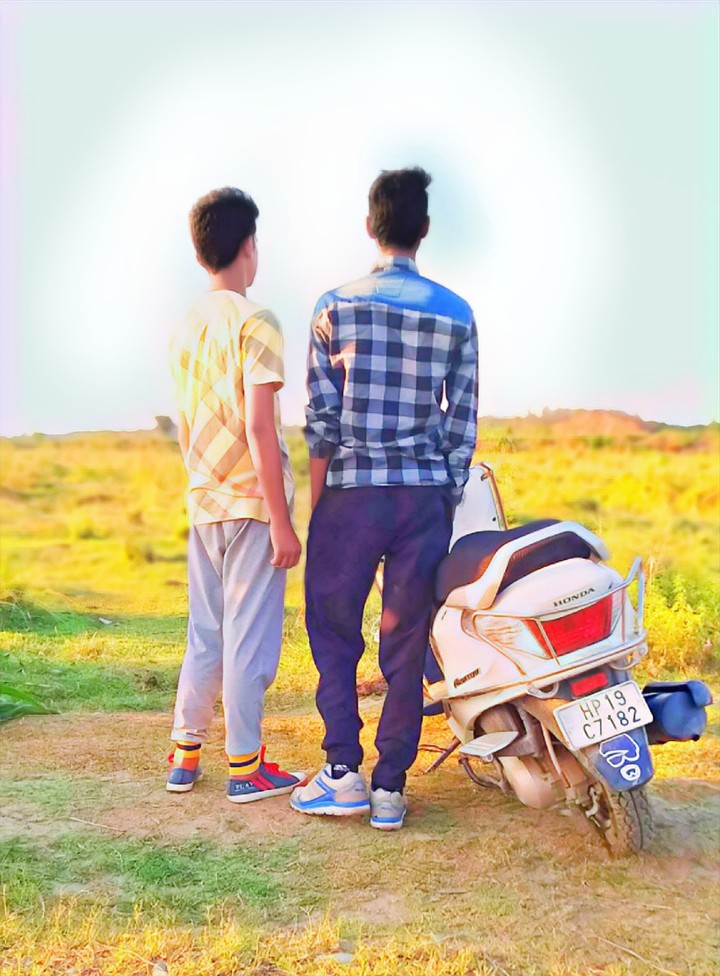 two boy view