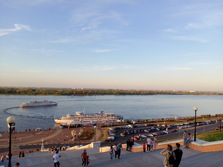 N. Novgorod, Volga river, Russia