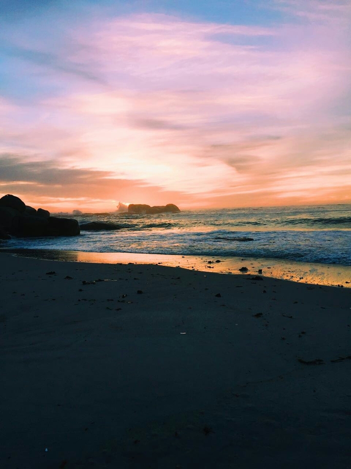 sunset Clifton Beach .