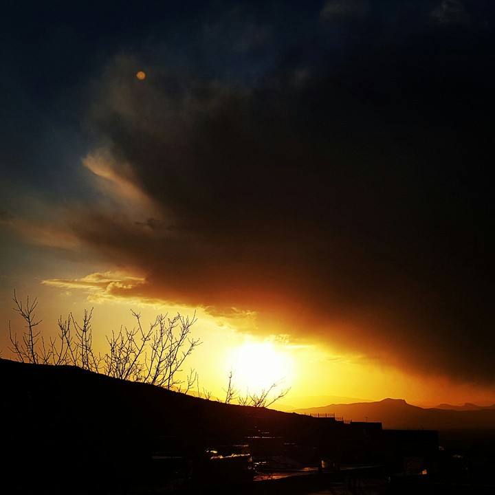 a beautiful sunset