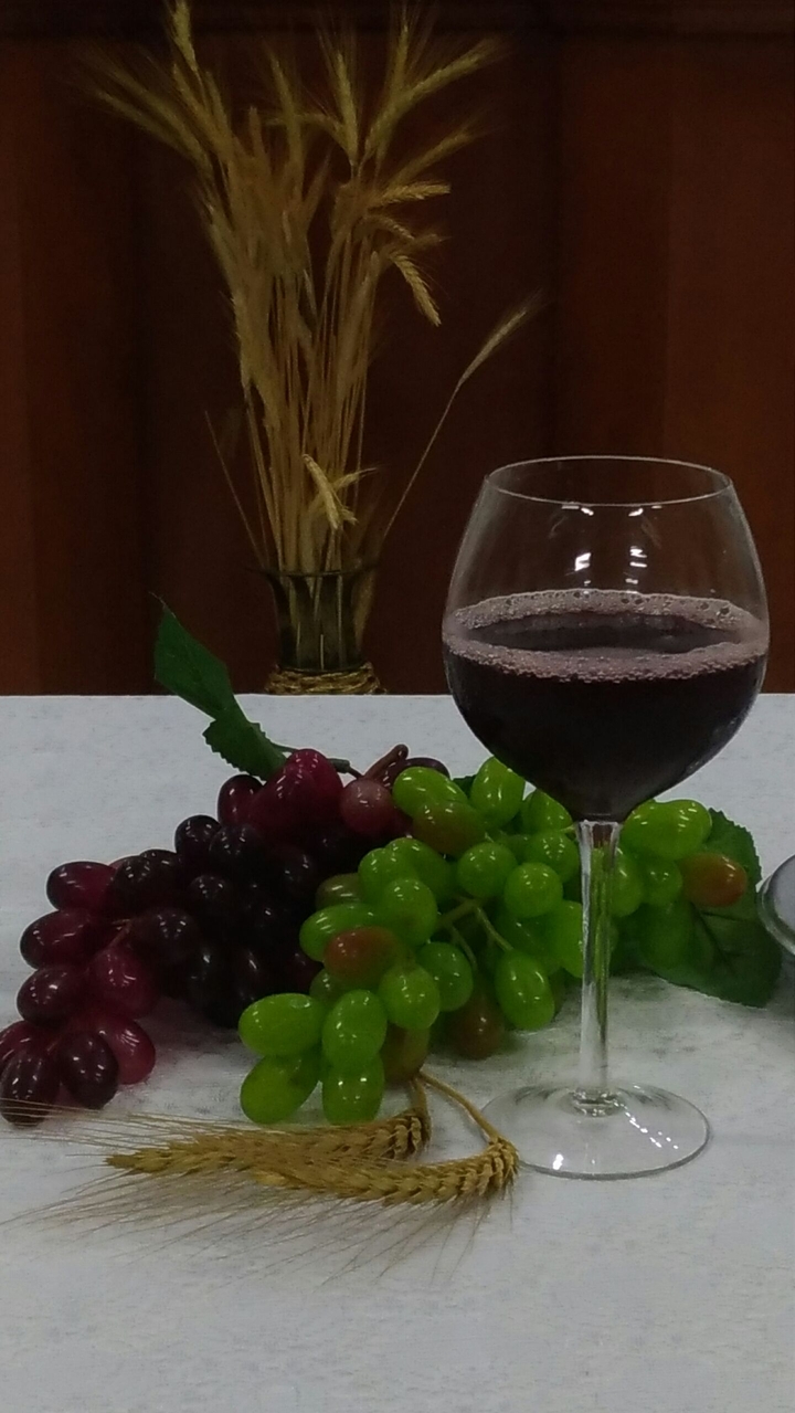 pão e vinho