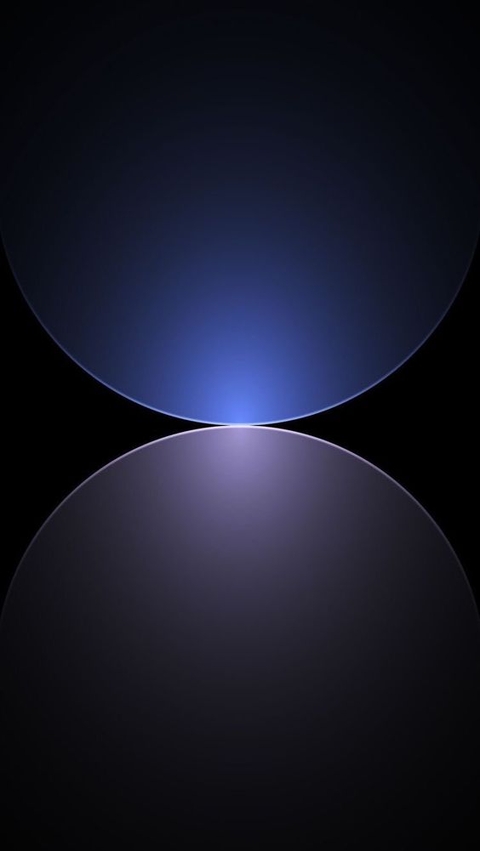 blue, sphere壁纸
