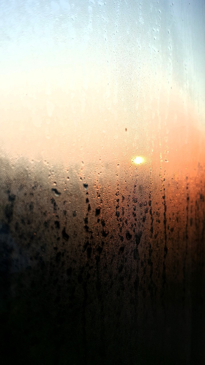 sunrise after a rainy night