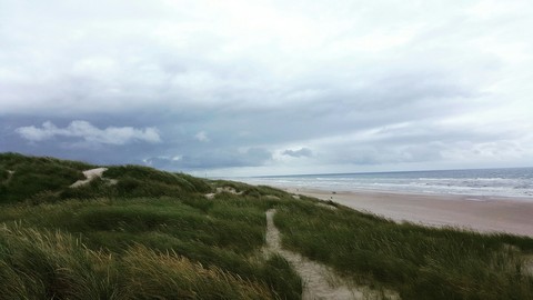 Dünen.