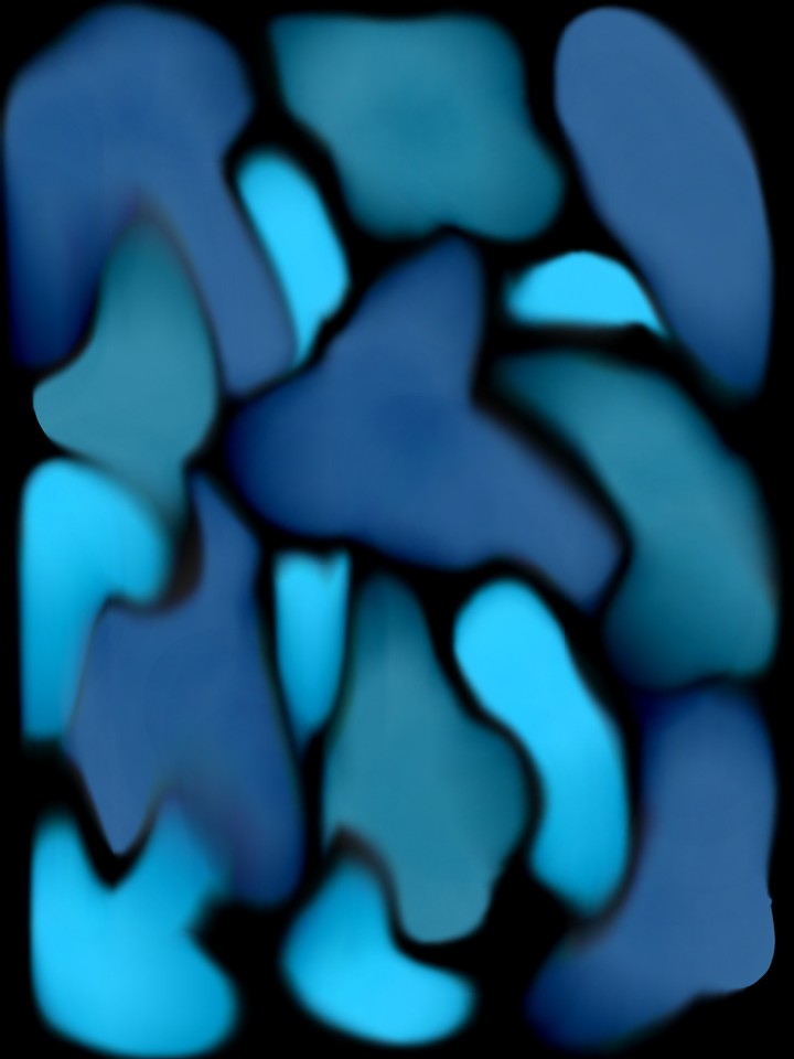 blue